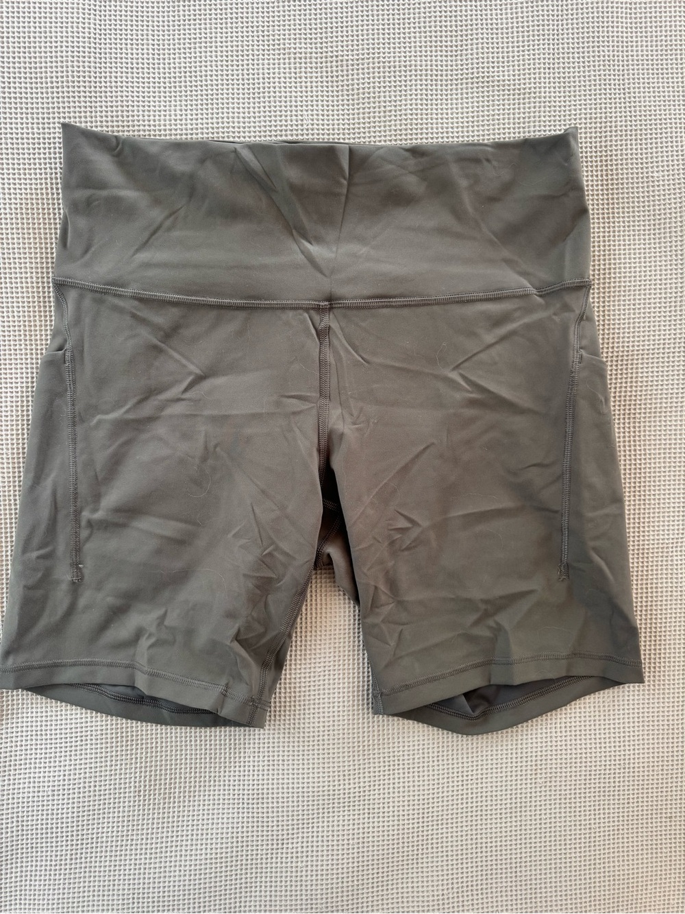 lululemon athletica Olive Green High-Rise Athletic Shorts